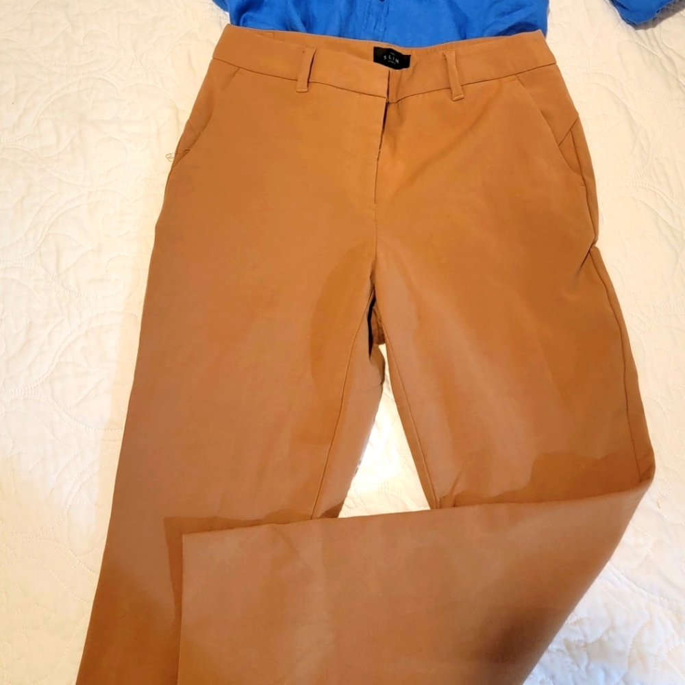 Slim ankle dressing pants